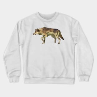 Hunting Wolf Crewneck Sweatshirt